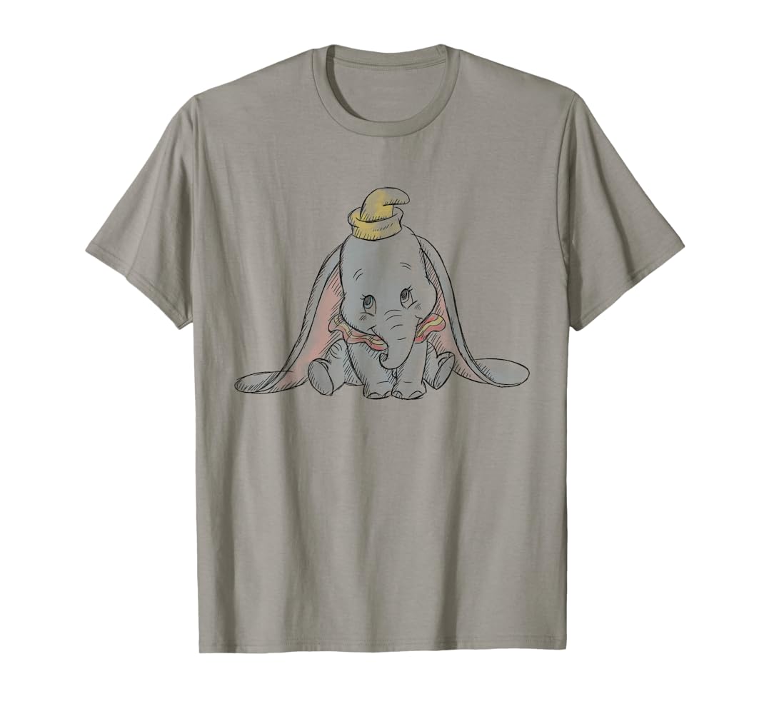 Amazon.com: Disney Classic Dumbo Baby Elephant T-Shirt